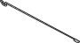 Image of Trunk Torque Rod Clip image for your 2021 Hyundai Sonata  SEL Sedan 