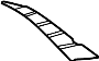 Image of Piece - Bumper Side. Trim. (Left, Rear) image for your Hyundai Sonata  