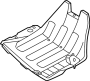 Image of Cover - Bumper Side Under. (Left, Rear) image for your Hyundai Sonata  