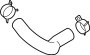 Image of Engine Coolant Hose image for your Hyundai