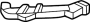 Image of Bracket - H/. Bracket - Headlight Mounting Support. (Right, Lower). Included with: Headlamp. image for your Hyundai