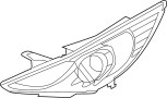 Image of Headlight Assembly (Left) image for your 2011 Hyundai Genesis Coupe 2.0L Theta A/T  