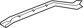 Image of Radiator Support Splash Shield Bracket (Right) image for your 2013 Hyundai Sonata   