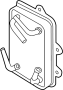 Image of Automatic Transmission Oil Cooler. TRANSMISSION cooler. WARMER - A. T. F. Automatic Transmission. image for your 2006 Hyundai Tiburon   