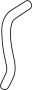 Image of Automatic Transmission Oil Cooler Hose (Lower) image for your Hyundai