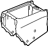 Image of Center Console (Rear) image for your 2012 Hyundai Sonata  SE Sedan 