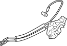 View Lock. Latch. Actuator. (Left, Rear) Full-Sized Product Image 1 of 2