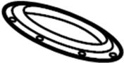 Image of Fuel Tank Lock Ring image for your 2013 Hyundai Azera   