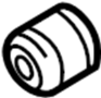 View Suspension Knuckle Bushing (Front, Rear, Upper, Lower) Full-Sized Product Image