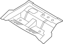 Image of Floor Pan (Front, Rear) image for your 2012 Hyundai Sonata  Hybrid Premium Sedan 