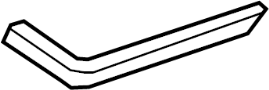 View Bumper Cover Bracket (Left, Rear, Upper, Lower) Full-Sized Product Image 1 of 3