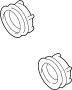 Image of CAP. Bulb. Dust. Cover. 2001-02. 2001-03. image for your 2016 Hyundai Veloster   