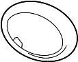 Image of Fog Light Trim (Left, Front) image for your 2009 Hyundai Azera   