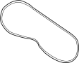 View Accessory Drive Belt Full-Sized Product Image