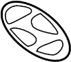 Image of Emblem. Hatch Emblem. Hood. image for your 2013 Hyundai Genesis   