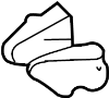 Automatic Transmission Mount Bracket (Upper)