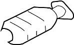 Image of Catalytic Converter image for your 1999 Hyundai Sonata   