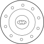Image of Wheel Cap image for your 2022 Hyundai Elantra   