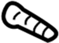 View Wheel Lug Stud Full-Sized Product Image