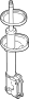 Image of Spring. PAD. Insulator. Seat. Coil Spring Insulator. image for your 2002 Hyundai XG350   