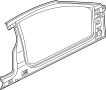 Image of Body A-Pillar Reinforcement (Left) image for your 2010 Hyundai Tucson   