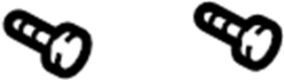 View Bracket screw. Cluster assy screw. Cluster lens screw. Cluster screw. Cluster trim screw. Console Screw. Cowl trim screw. Display unit screw. Door Interior Trim Panel Screw. Door trim panel retainer screw. Door trim panel screw. Front console screw. Glove box frame screw. Glove Box Handle Screw. Glove Box Screw. GPS antenna bolt. GPS Navigation System Screw. Handle, inside screw. Heater control screw. Housing screw. HVAC Temperature Control Panel Screw. Inst pnl speaker screw. Instrument Cluster Bezel Screw. Instrument Cluster Screw. Instrument Panel Knee Bolster Screw. Instrument Panel Lens Screw. Instrument Panel Molding Screw. Interior Door Handle Screw. Kick Panel Trim Screw. Knee bolster screw. Knob screw. Lens screw. Lower clmn cover screw. Plug screw. Radio screw. Rear console screw. Receiver screw. Sensor screw. Speaker Screw. Steering Column Cover Screw. Trim molding screw. Trim plate screw.  Full-Sized Product Image