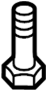 View Screw. Cover. Bolt. Bracket. Bumper. (Upper, Lower) Full-Sized Product Image