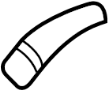 Image of Hose. Fuel. Filler. Neck. (Lower). Fuel Filler Neck. Hose. image for your 1999 Hyundai Tiburon   
