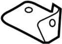 Image of Evaporative Emissions System Line Bracket image for your 2005 Hyundai Tiburon   