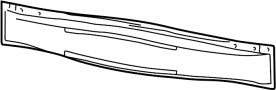 Image of Bumper Impact Bar (Rear) image for your 2000 Hyundai Sonata   