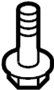 View Screw. Cover. Bracket. Bumper. Retainer. (Rear, Upper, Lower) Full-Sized Product Image