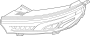Image of Daytime Running Light (Left) image for your Hyundai Palisade  