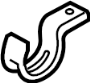 Image of Fan. Hose. Clip. Bracket. (Upper). A component to which the. image for your 2014 Hyundai Tucson   
