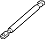 Image of Hood Lift Support image for your Hyundai Palisade  