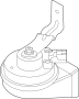 Image of Horn image for your 2012 Hyundai Elantra   