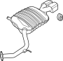 Exhaust Muffler (Rear)
