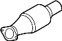 Image of Exhaust Muffler (Front) image for your 2021 Hyundai Palisade   