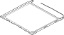 Image of Sunroof Frame (Right, Rear) image for your 2021 Hyundai Palisade  Calligraphy Sport Utility 