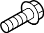 Image of Drive Shaft Bolt (Front, Rear) image for your 2022 Genesis G80  Prestige Sedan 