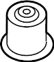 View Suspension. Crossmember. Bushing. Insulator. (Front, Rear) Full-Sized Product Image