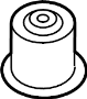 View Bushing. Crossmember. Suspension. Insulator. (Front, Rear) Full-Sized Product Image