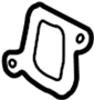 Image of Engine Coolant Thermostat Housing Gasket image for your 2010 Hyundai Elantra   