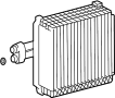Image of A/C Evaporator Core image for your 2002 Hyundai Accent 1.6L A/T GS Hatchback 