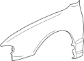 Image of Fender (Right) image for your 2011 Hyundai Elantra   
