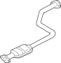 Image of Exhaust Pipe image for your 1995 Hyundai Scoupe  LS Coupe 