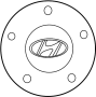 Image of Wheel Cap image for your 2010 Hyundai Elantra   