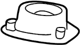 Image of Mount. INSULATOR. Strut. Insulator between the. image for your 2005 Hyundai Tiburon  SE Coupe 