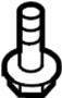 View Screw. Cover. Bracket. Bumper. Retainer. (Rear, Upper, Lower) Full-Sized Product Image