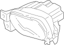 Image of Fog Light (Left, Front) image for your 2006 Hyundai Accent   