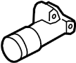 Image of Engine Coolant Outlet Flange. Water outlet. image for your 2005 Hyundai Elantra 2.0L M/T GLS Sedan 